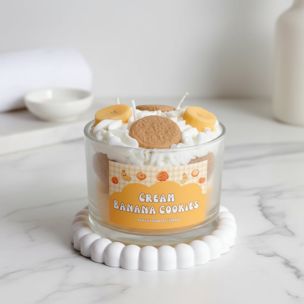 Cream Banana Cookies